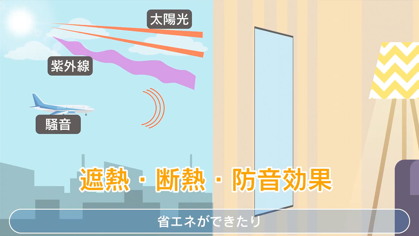 窓が進化する新技術　わくわくフレームのアニメ動画