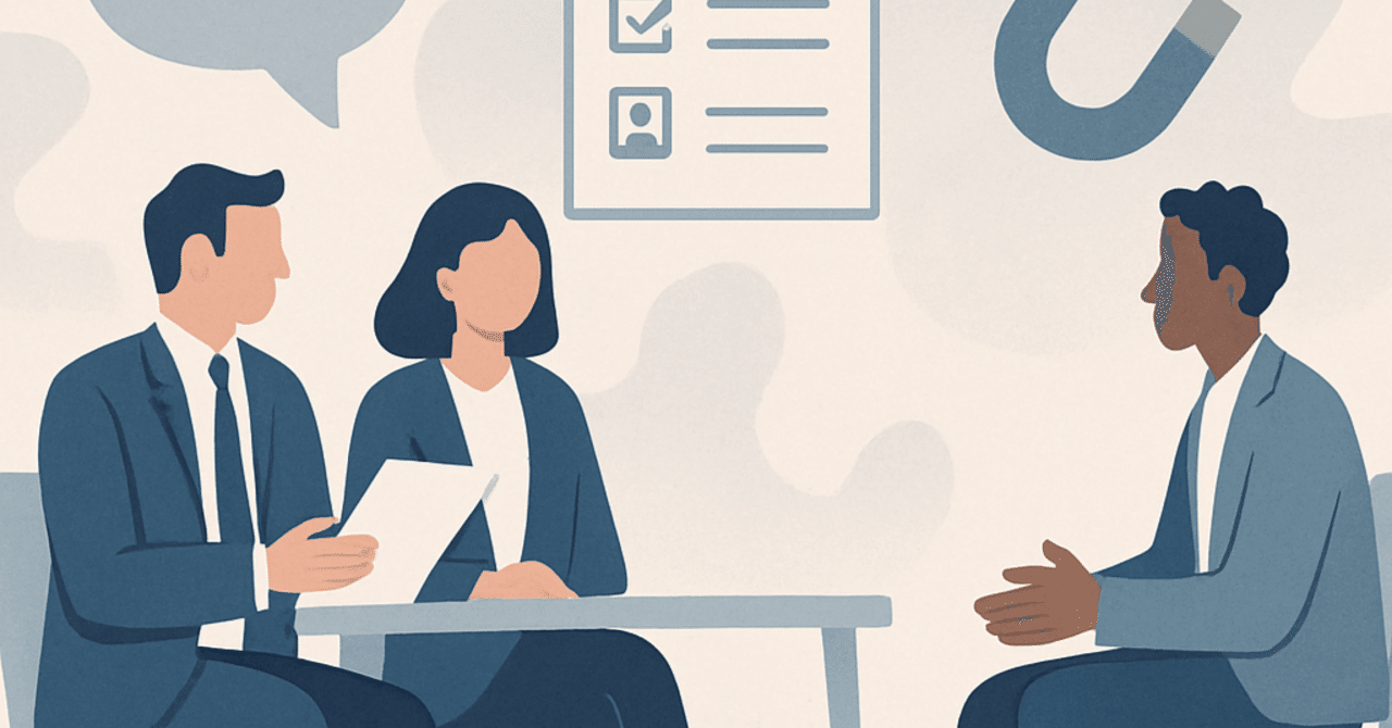 候補者の魅力を引き出す：効果的な面接手法