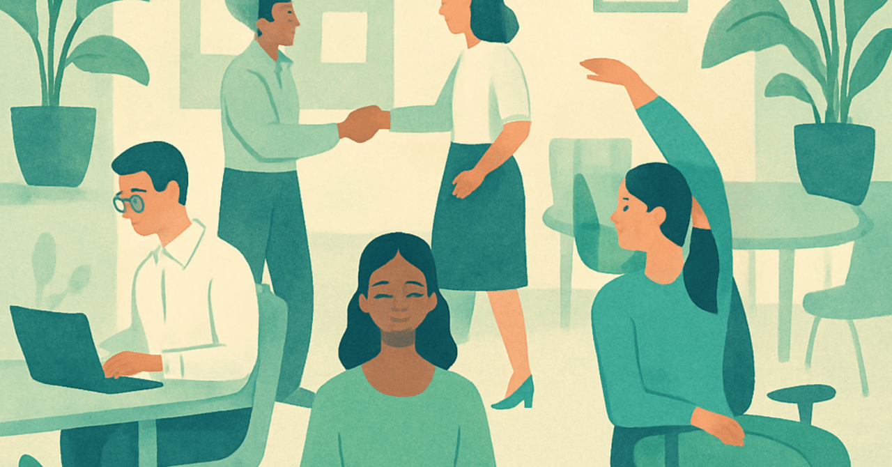 職場のウェルビーイングを促進する新しい施策