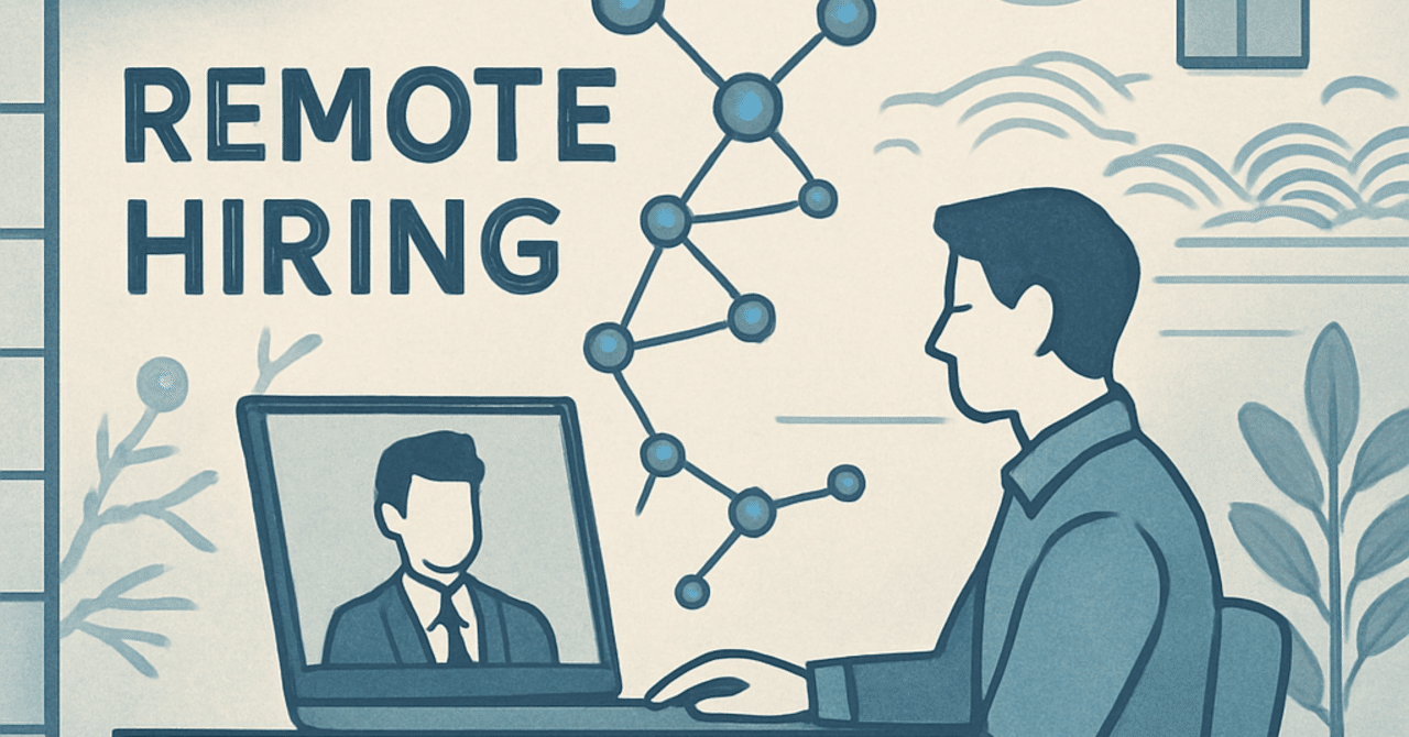 リモートワークにおける新しい採用プロセスの構築