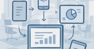 テクノロジーによる職場の変革：業務効率化とコミュニケーションの新しいかたち