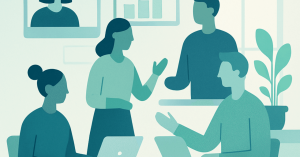 ハイブリッドワーク環境におけるチームの生産性向上法