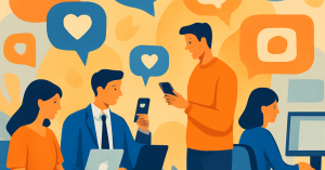 職場でのソーシャルメディア活用法：エンゲージメント向上の秘訣