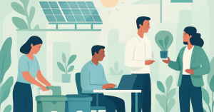 持続可能な職場環境の構築：エコフレンドリーな取り組み