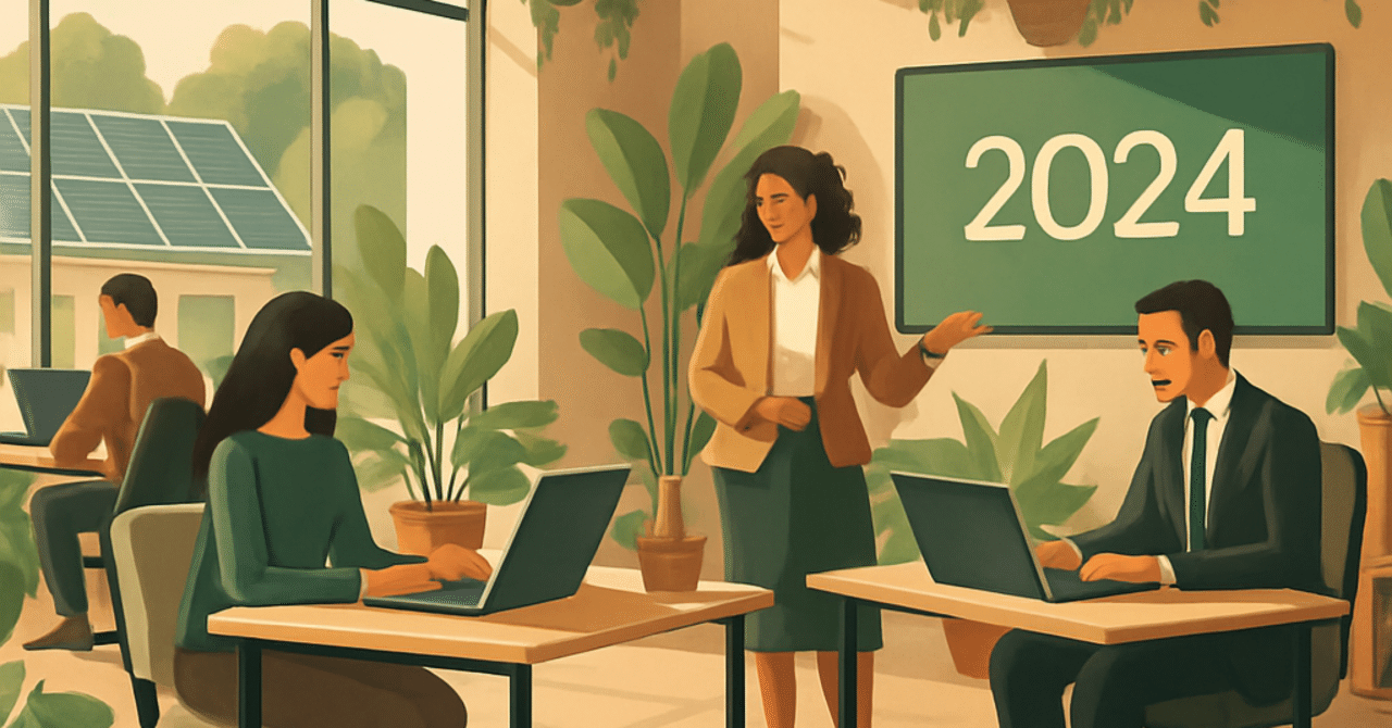 2024年のHRトレンド：持続可能な職場環境の構築