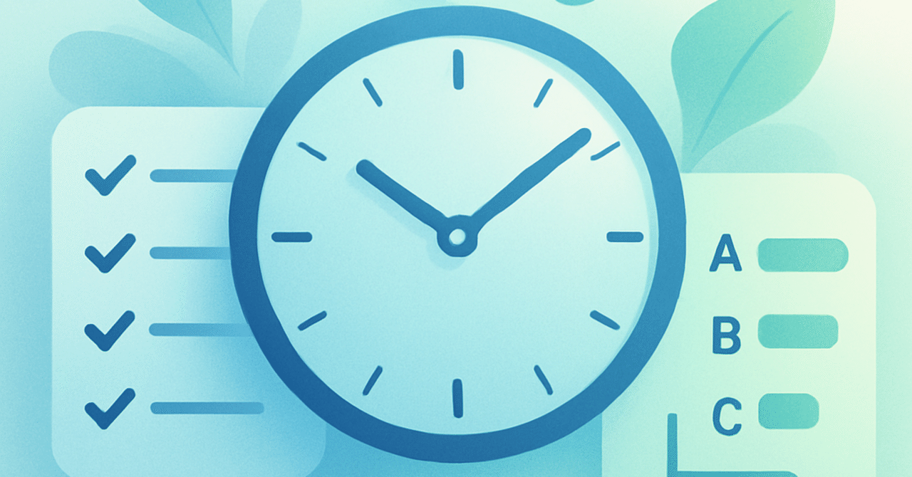 職場の生産性向上:時間管理とタスク優先順位の重要性