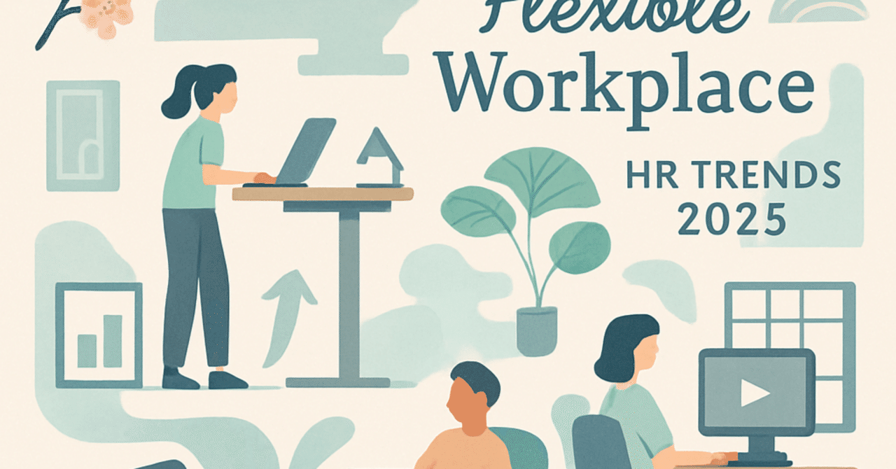 職場の柔軟性を高める：2025年のHRトレンドとその実践
