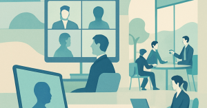 ハイブリッドワークの未来：職場環境の進化と人事戦略