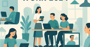 2024年の職場におけるフレキシブルな働き方の進化