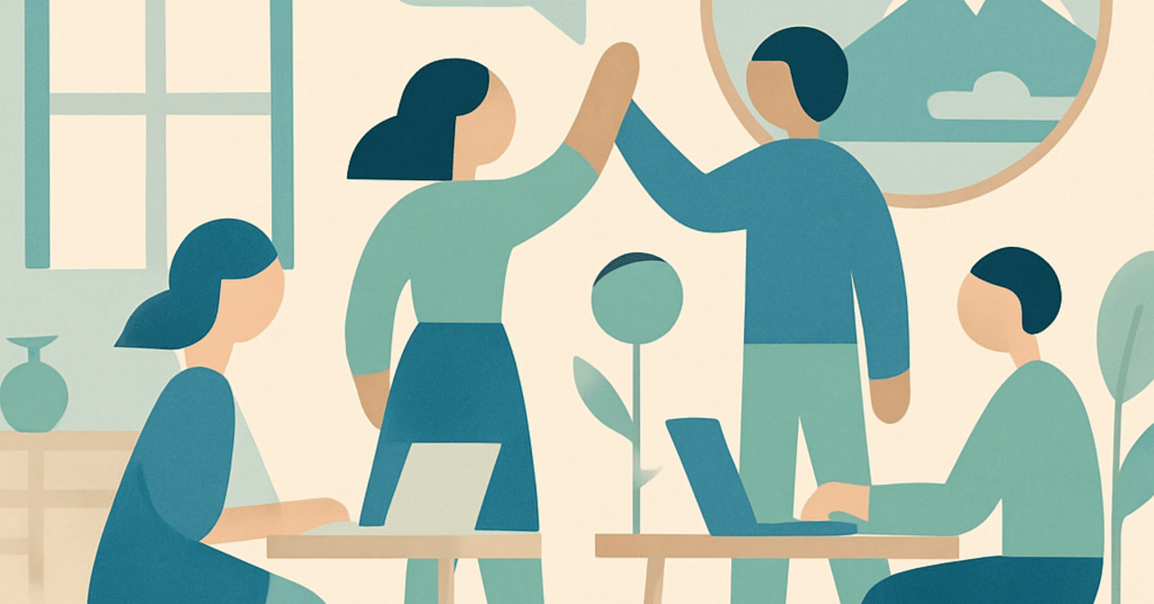 チームの協力を促進するための職場環境デザイン