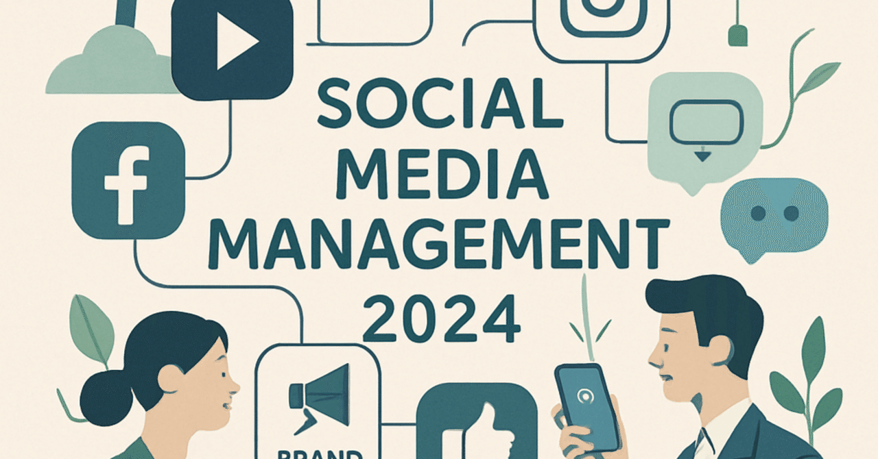 2024年のソーシャルメディア管理：ブランドエンゲージメントを高める戦略