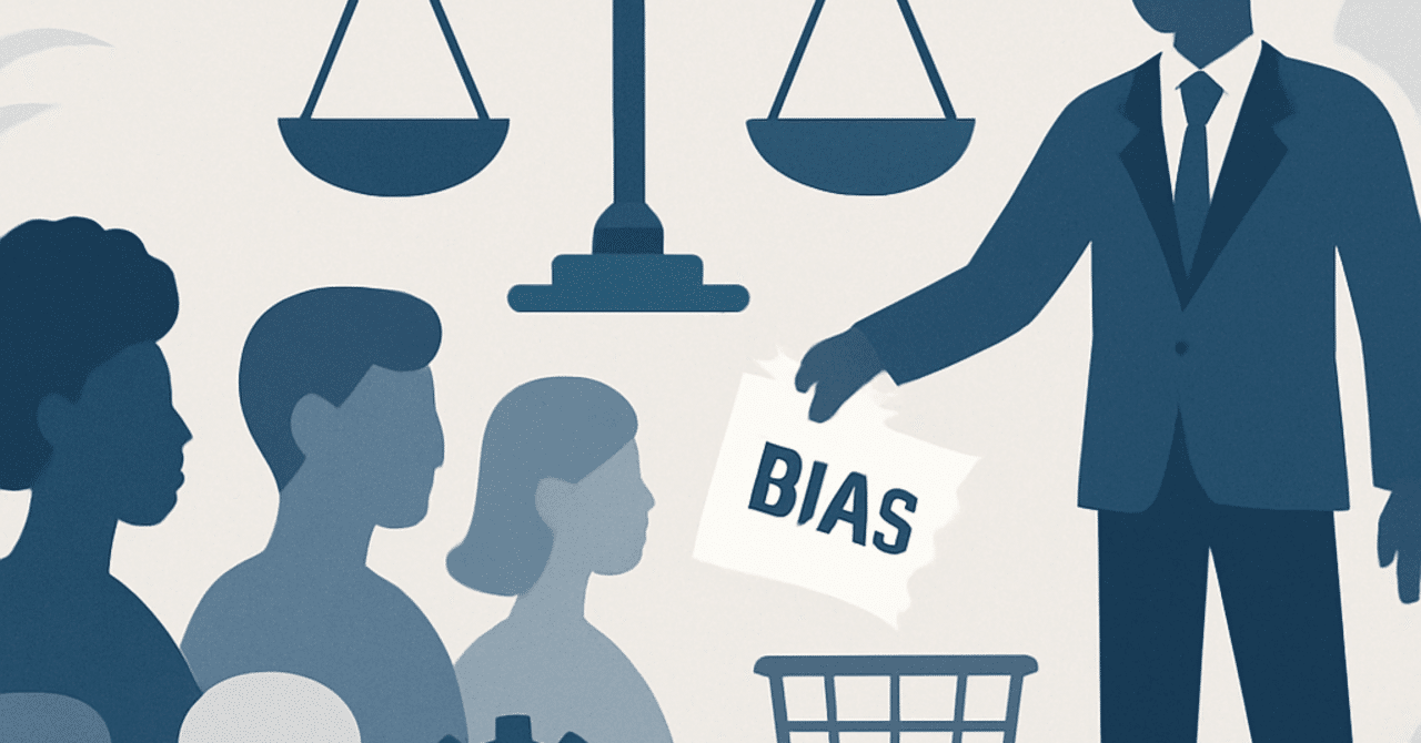 採用選考におけるバイアスを排除するための実践ガイド