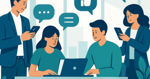 職場でのソーシャルメディア活用法：従業員エンゲージメントの向上