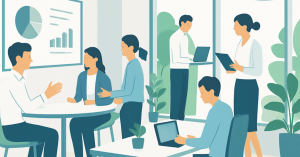 業務効率を高める職場のレイアウトとデザインのポイント