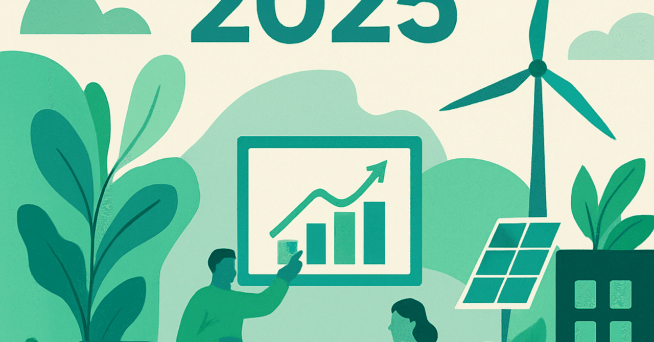 2025年の職場におけるサステナビリティ施策の進化