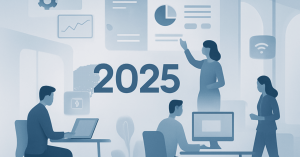 2025年の職場におけるテクノロジー活用の進化