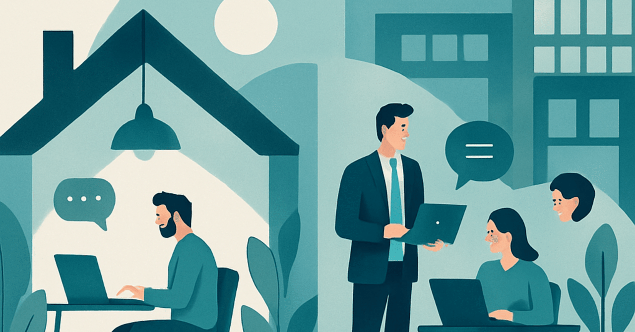 職場の生産性向上：リモートとオフィスの最適なバランス