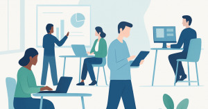 職場の生産性を高めるための新しい働き方の導入