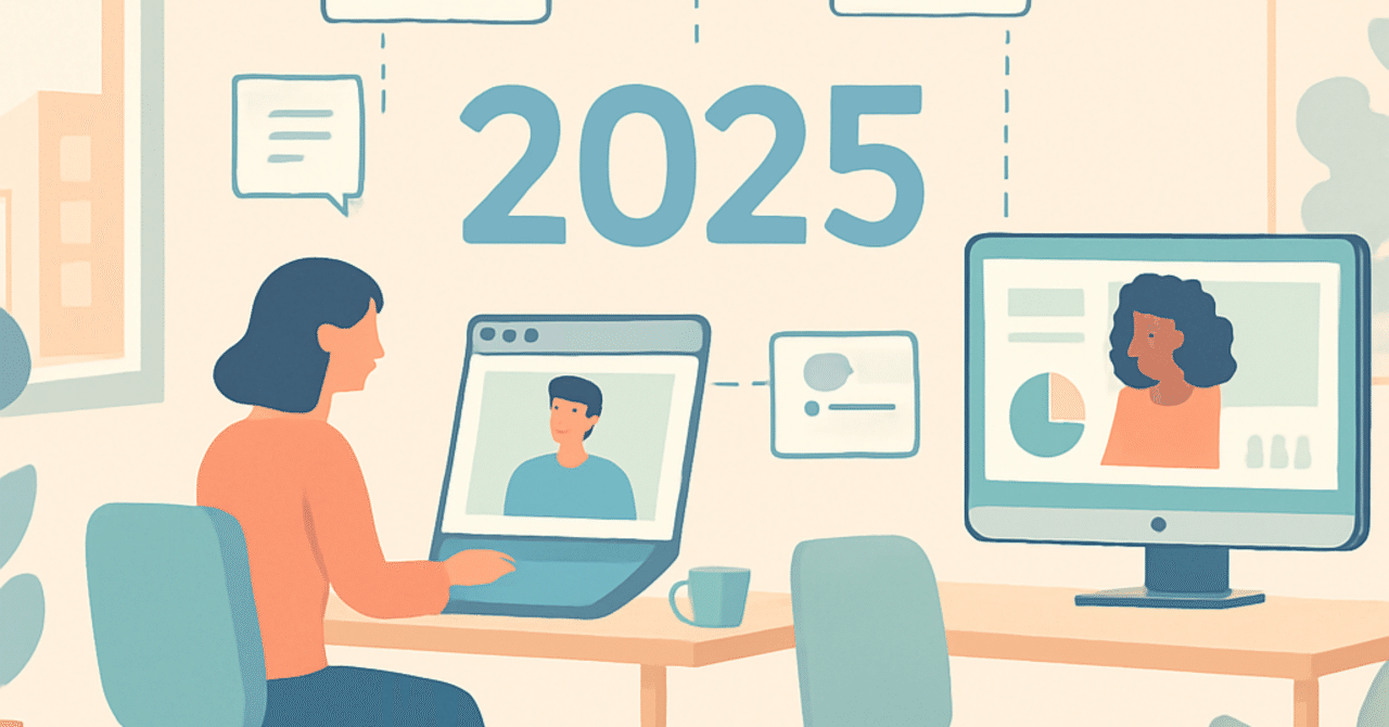 2025年の職場におけるリモートワークとオフィスの融合