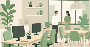職場の生産性を向上させるためのオフィスレイアウトの最適化