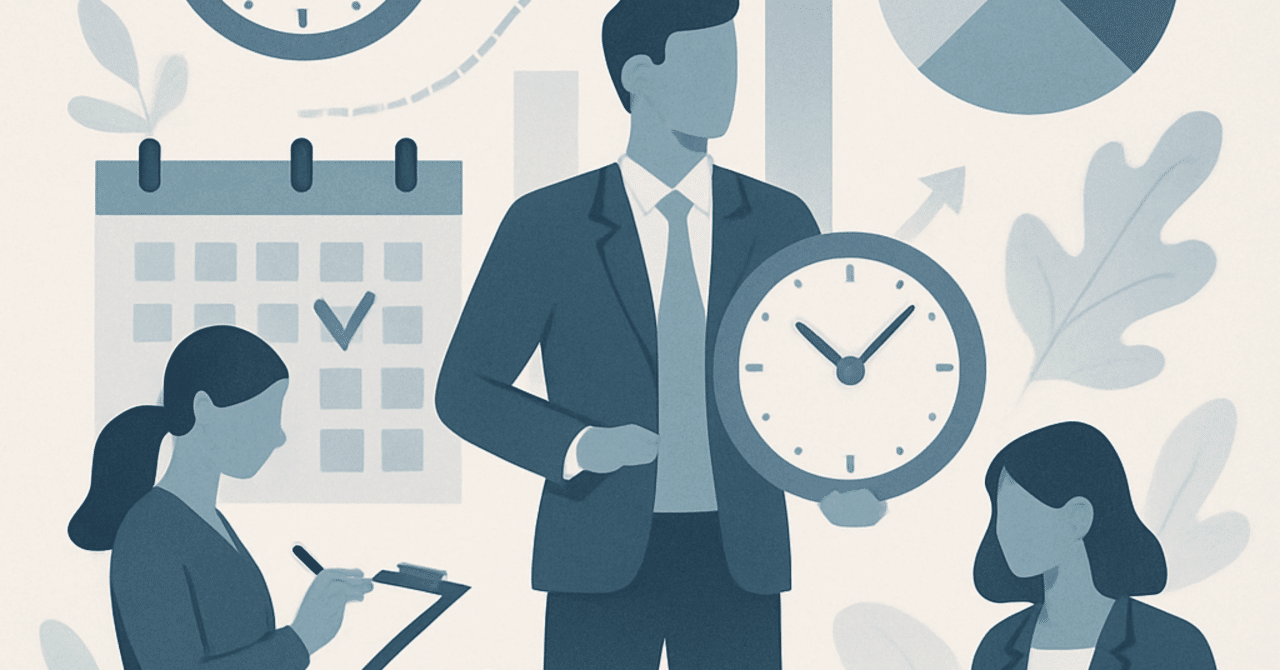 職場の生産性向上：効果的な時間管理のテクニック