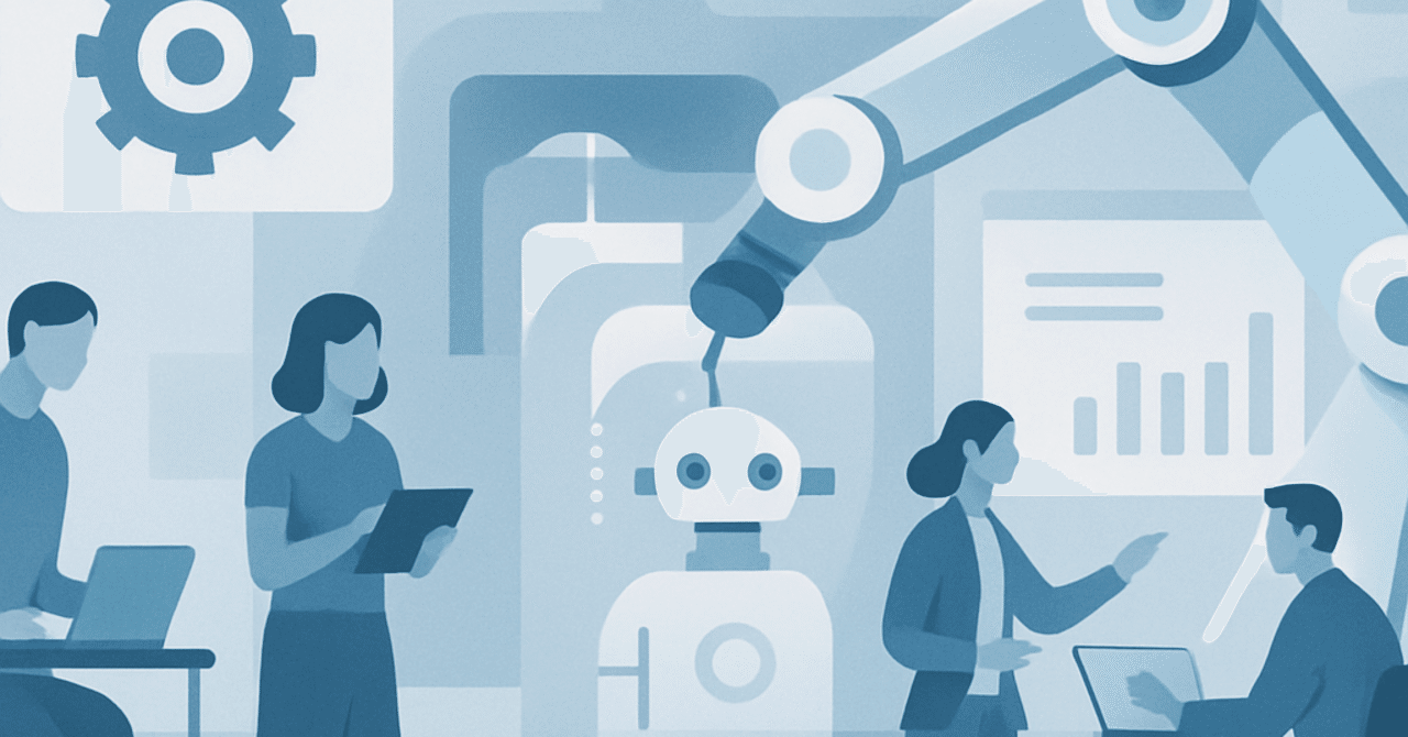 テクノロジー導入が変える職場の未来：自動化と人間の協力