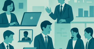 職場の生産性向上：リモートと対面のハイブリッド戦略