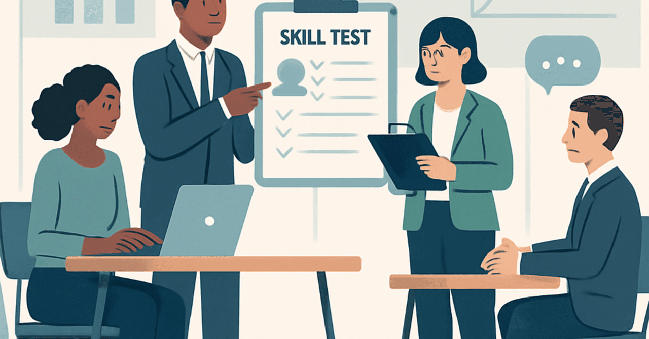 候補者のスキルを見極める：実践的な評価方法