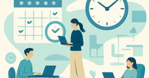 職場の柔軟性向上：フレックスタイムとその効果