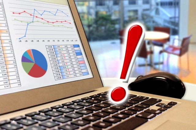 パソコンの画面